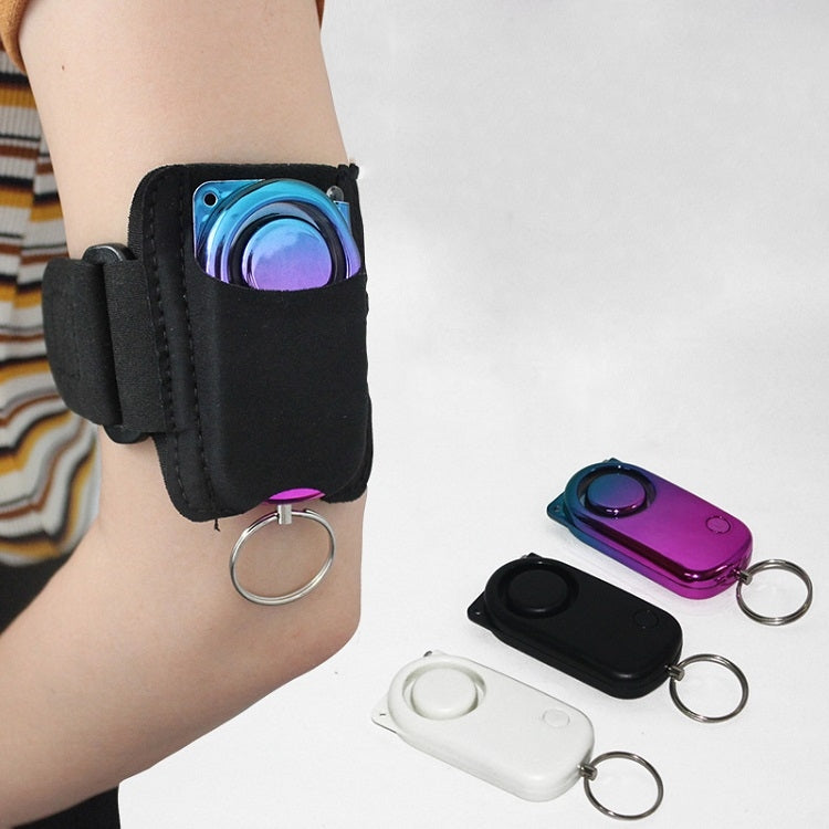 PLAPIE YY-705 120dB Outdoor Sports Runner Personal Alarm(Black+Conventional Wristband) by bashfashion