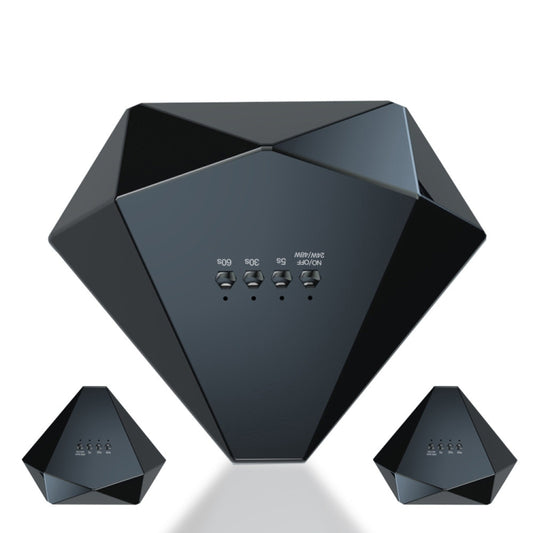 SAMVI 48W Intelligent Diamond Nail Lamp Double Light Source Infrared Sensation Quick Dry Nail Phototherapy Machine,EU Plug by bashfashion