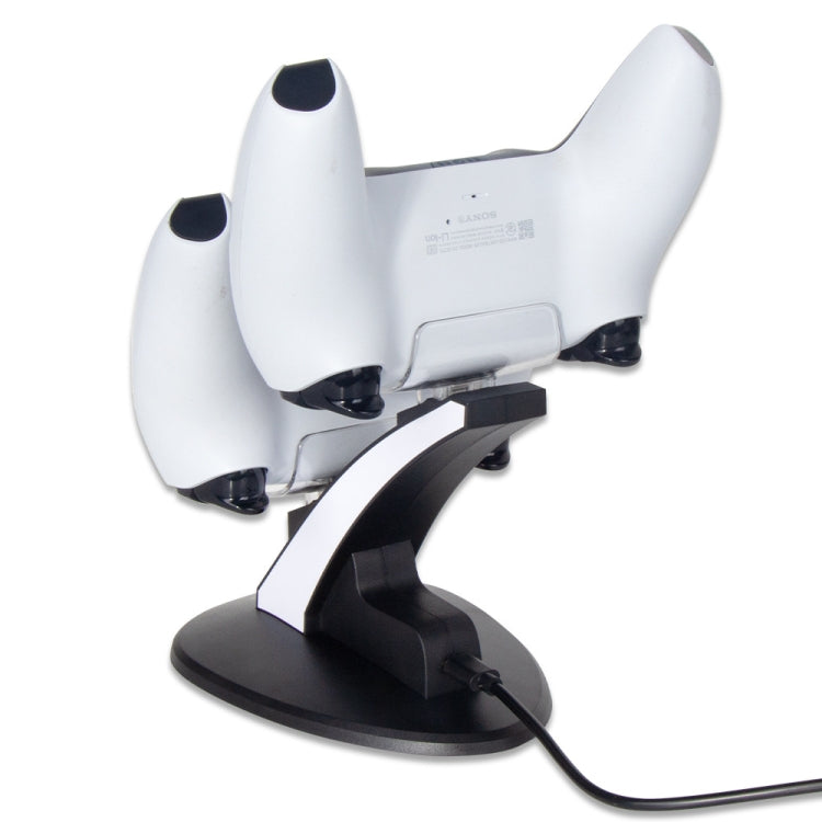 OIVO IV-P5234 Gamepad Aircraft Two-Seater Charger For PS5(Black) by OIVO