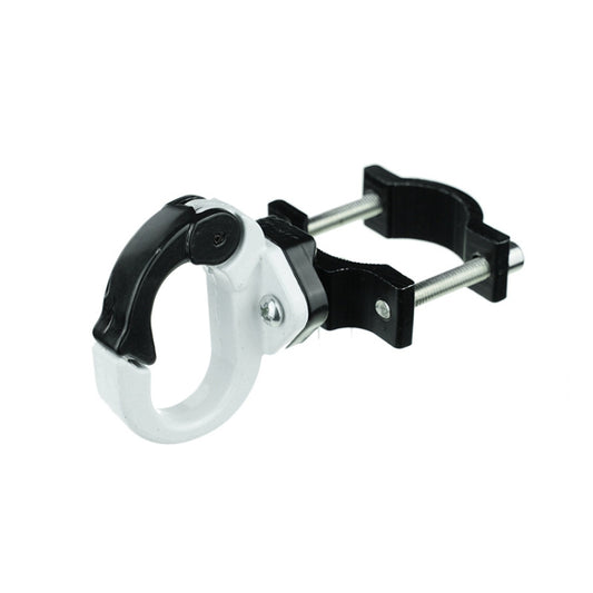 For Ninebot MAX G30 Scooter Accessories Aluminum Alloy Hook Rod Hook, Specification: Single Hook (White) by bashfashion