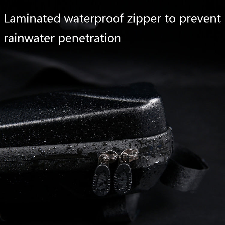 B40 Bicycle EVA Hard Shell Bike Front Package Mountain Bike Front Beam Bag(Black) by bashfashion