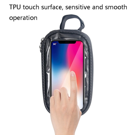 B21 EVA Hard Shell Bicycle Bags Mountain Bike Anti-Piped Water Beam Bags(Black) by bashfashion