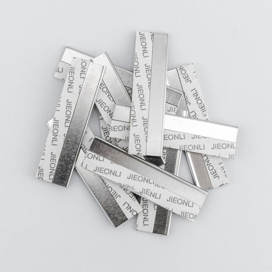 5 Box / Set Eyebrow Trimming Blade Stainless Steel Eyebrow Scraper(10 PCS / Box) by bashfashion