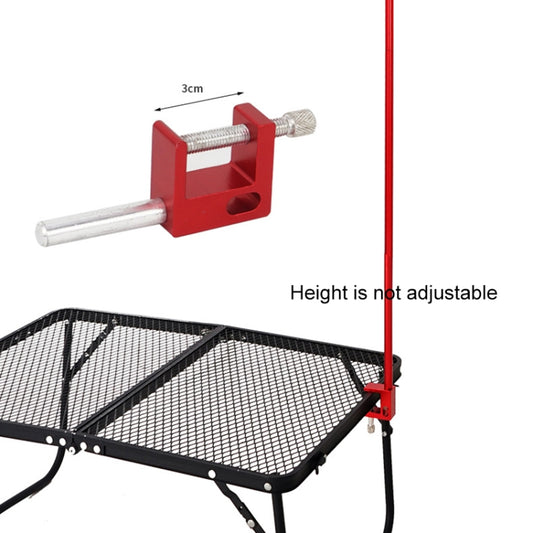 CLS Outdoor Aluminum Alloy Mini Simple Light Stand Camping Foldable Fixed Light Bracket(Inserted-type) by CLS