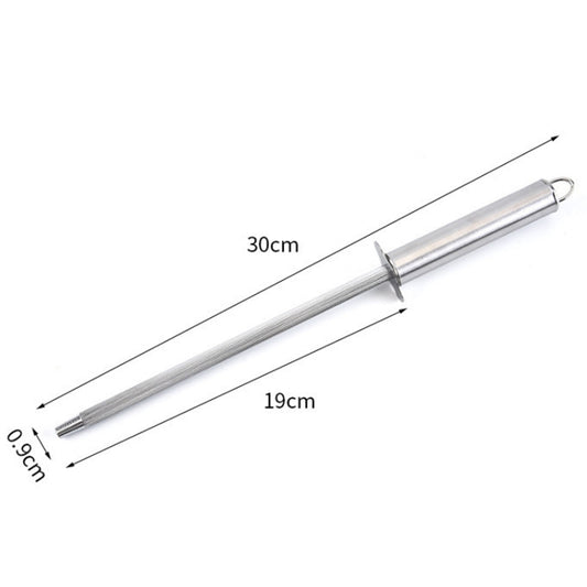 Style 6 Grinding Rod Stainless Steel Kitchen Sharpening Tool by bashfashion