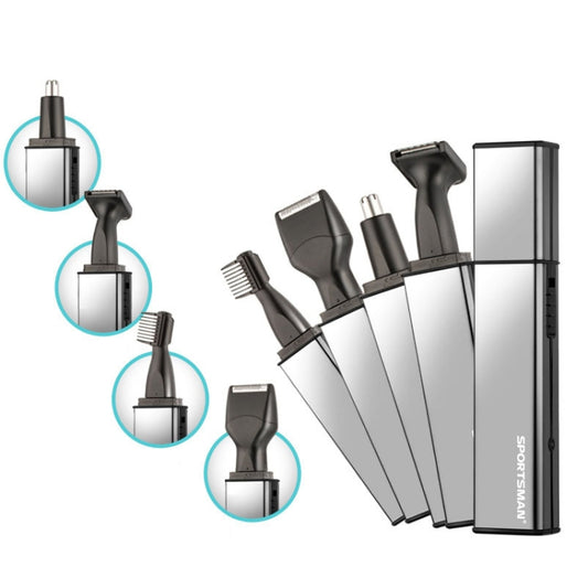 Sportsman SM-416 Electric Mini Shaving Knife Eyebrow Trimming Knife Charging USB Nose Hair Trimmer, Specification: EU Plug by Sportsman