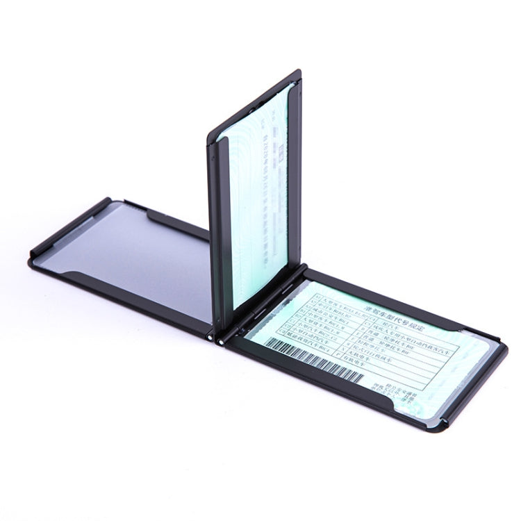 Metal Driver License Box Multifunctional Aluminum Alloy Credit Card Storage Bag(Green) by bashfashion