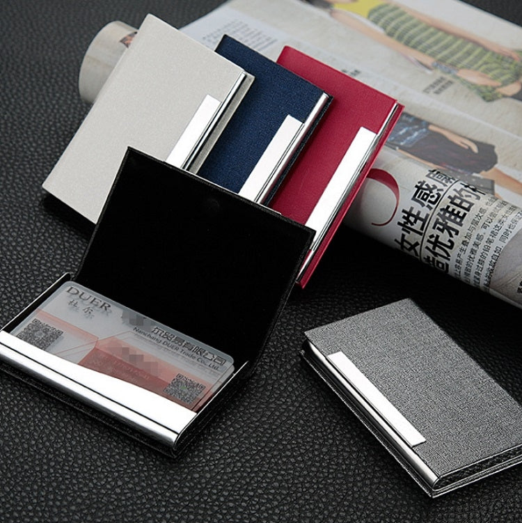 Stainless Steel Business Card Holder(Bronze) by bashfashion
