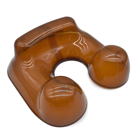 Potion Tank Shoulder Rest Hair Salon Curly Hair Perm Dye Transparent Shoulder Rest Hairdressing Tools(Black) by bashfashion