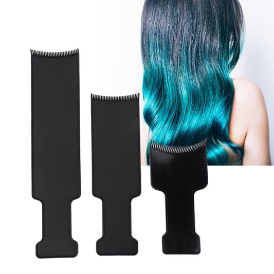 3 PCS S920 Highlighting and Coloring Brush Board Hair Care Insert Comb Hairdressing Tool(Large Black) by bashfashion