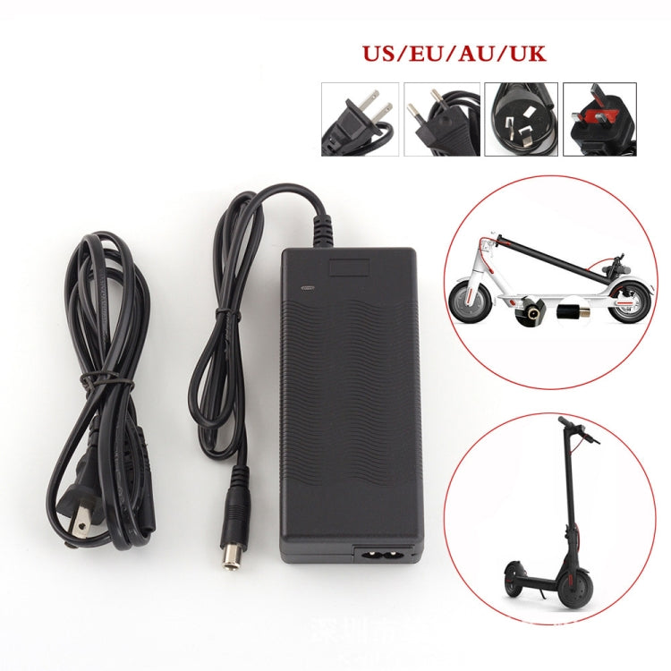 THGX-4202 42V / 2A DC 5.5mm Charging Port Universal Electric Scooter Power Adapter Lithium Battery Charger for Xiaomi Mijia M365 & Ninebot ES2 / ES4, AU Plug by bashfashion