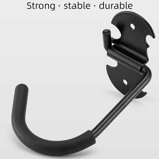 Bicycle Butterfly Wall Hanging Hook Parking Rack Hanging Wall Bicycle Display Stand(Wide Version Black) by bashfashion