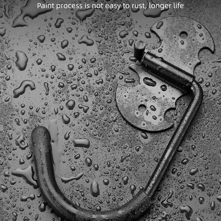 Bicycle Butterfly Wall Hanging Hook Parking Rack Hanging Wall Bicycle Display Stand(Wide Version Black) by bashfashion