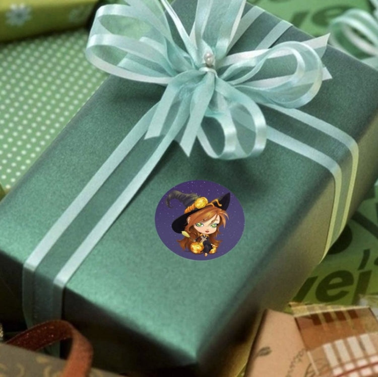 Halloween Stickers Gift Wrapping Art Decoration Stickers, Size: 3.8cm / 1.5inch(K-22-38) by bashfashion