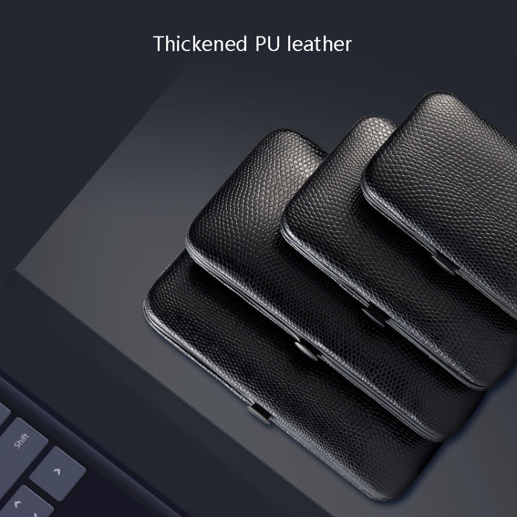 18 In 1 Nail Clippers Home Pedicure and Nail Care Tools(Black Red) by bashfashion