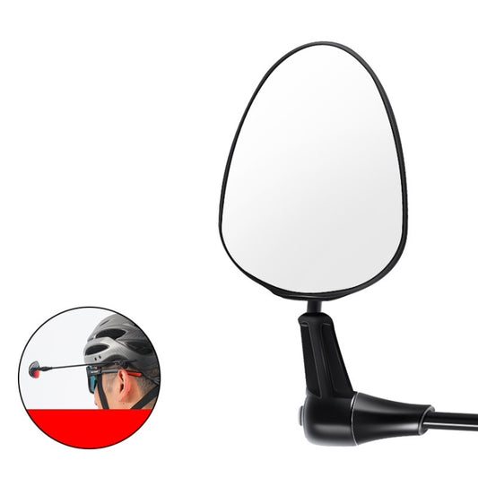 WEST BIKING Mountain Road Bike Helmet Mini Reflective Convex Rearview Mirror by bashfashion
