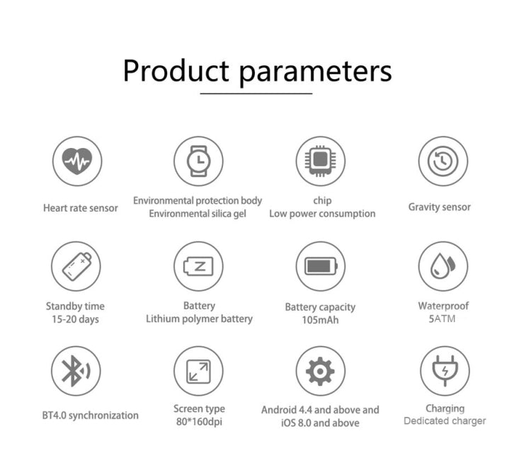 T3 Dual Display Smart Watch For Men IP68 Waterproof Fitness Bracelet 15 Days Standby Business Smartwatch Activity Tracker(Blue) by bashfashion