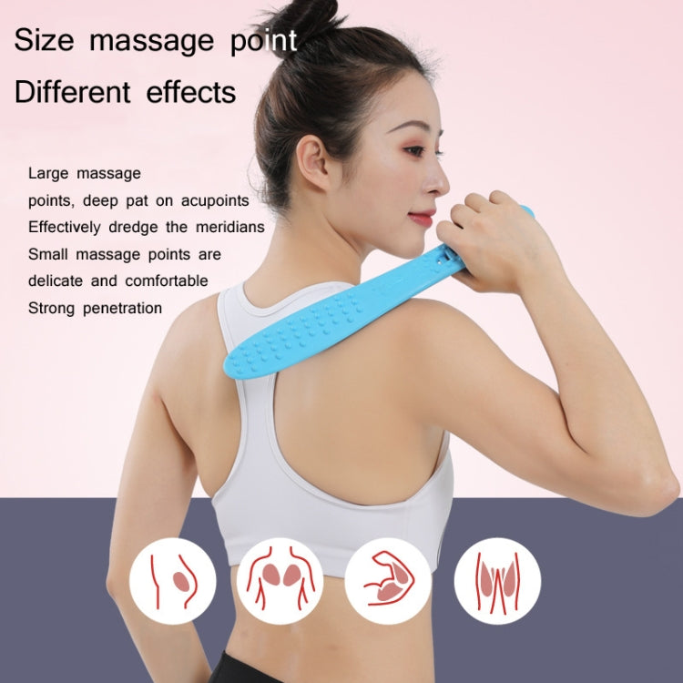 Silicone Health Meridian Massage Fitness Massager Random Colour Delivery, Shape: Second Generation 35cm by bashfashion
