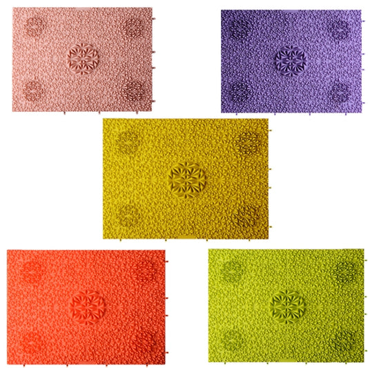 Home Foot Massage Cushion Fitness Toe Pressing Board(Mountain Yellow) by bashfashion