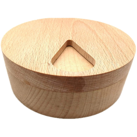 Wooden 7-Compartment Medicine Box Kitchen Storage Container(11x11x3cm) by bashfashion