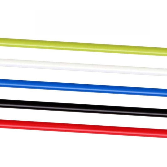 TRLREQ Mountain Bike Brake Tube 5mm Hydraulic Oil Disc Oil Brakes Braided Tube, Length: 3 PCS 1m (Red) by bashfashion