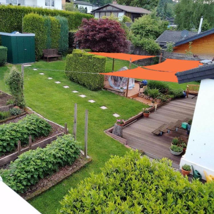 Outdoor Garden Swimming Pool Sun Awning Sunshade Sail Rain Waterproof Canopy, Size: 2m x 1.8m(Royal Blue) by bashfashion