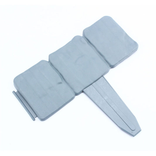 5pcs Imitation Stone Fence Garden Outdoor Gardening Lawn Plastic Isolation PP Fence Simple Splicable Fence(Gray) by bashfashion