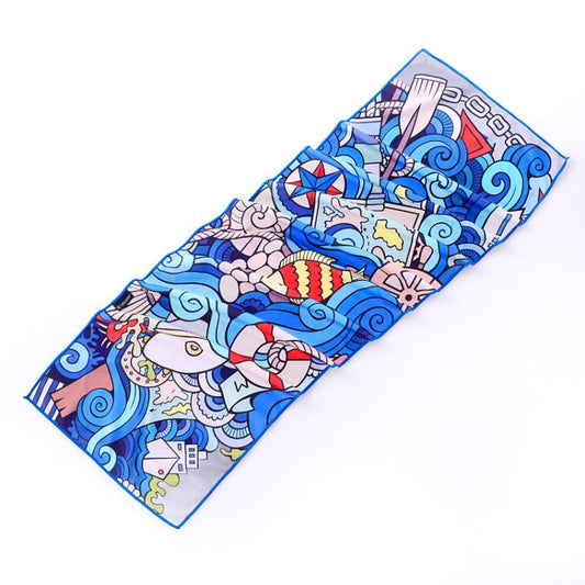 Gym Sports Cold Feeling Sweat-Absorbent Quick-Drying Cold Towel(Savvy) by bashfashion