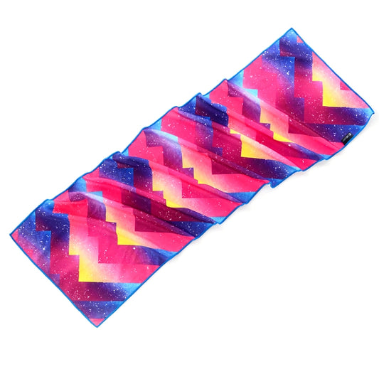 Gym Sports Cold Feeling Sweat-Absorbent Quick-Drying Cold Towel(Rainbow) by bashfashion