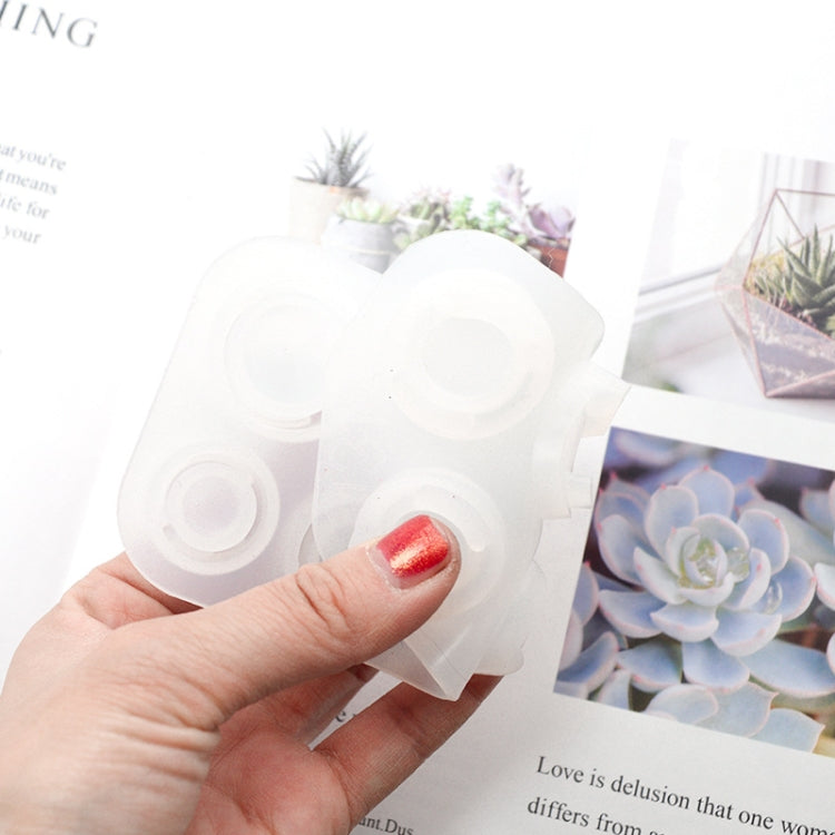 3 in 1 DIY Crystal Dripping Ring Pendant Silicone Mold Arc-Shaped Section Ring Mold(MD1130A + MD1131A + MDA1135A) by bashfashion