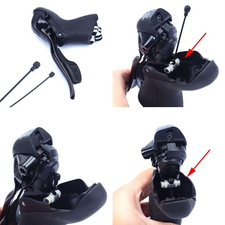 TRLREQ Mountain Road Bicycle Teflon Internal Line Balance Car Core, Specification: Universal Rear Shift 2.1m(Black) by bashfashion