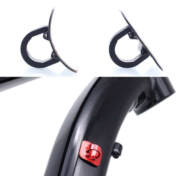 10 PCS Mountain Road Bicycle Hose Line Guide Adhesive Wire Seat Frame Cable Fixing C Buckle, Style: Plastic Buckle(Black) by bashfashion