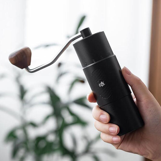 Diguo Hand-Shaking Grinding Machine Adjustable Coffee Bean Grinder Manual Coffee Machine(Black) by bashfashion