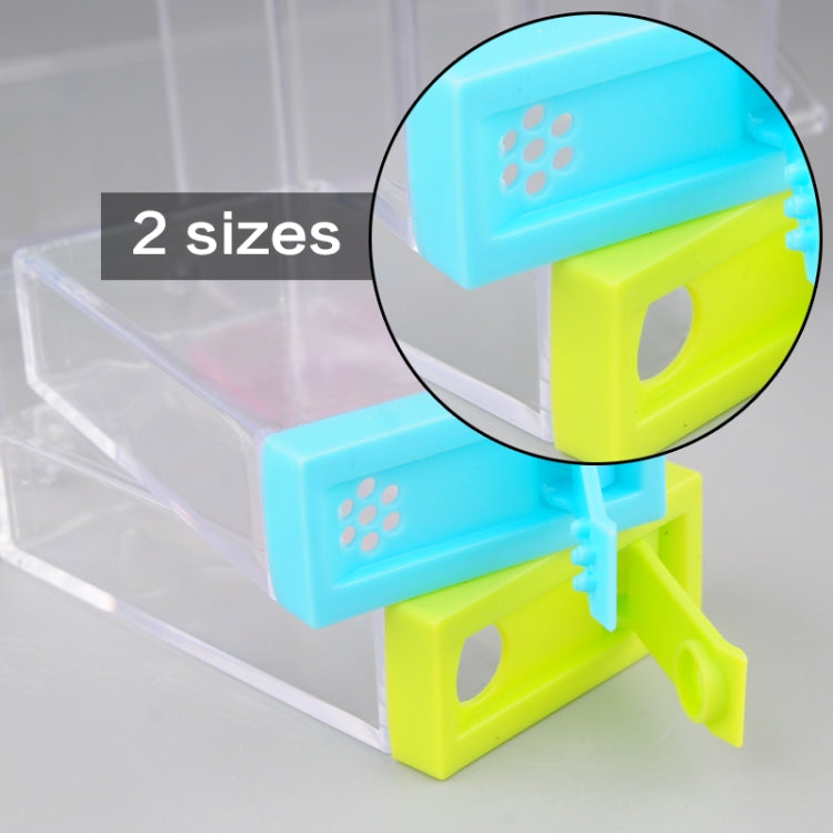 6 PCS/Set Transparent Spice Seasoning Box Storage Bottle by bashfashion