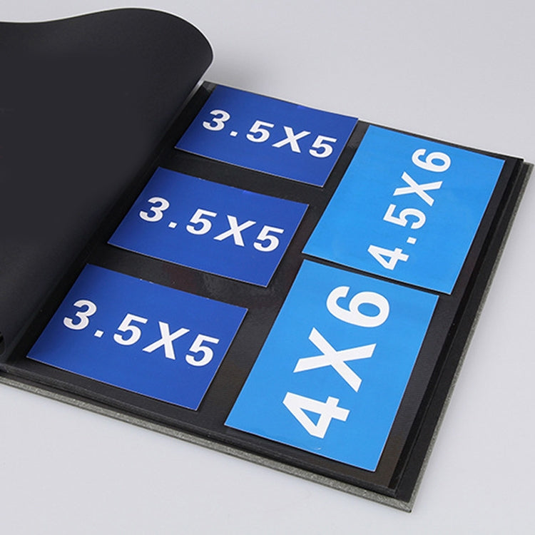 12 Inch 40 Pages Laminated Photo Album Sticky Retro DIY Photo Album(Yellow) by bashfashion