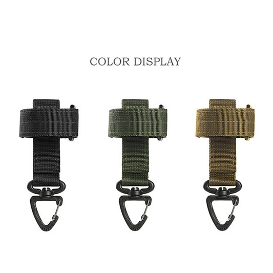 Glove Rope Storage Buckle Multi-Purpose Nylon Carabiner, Random Color Delivery by bashfashion