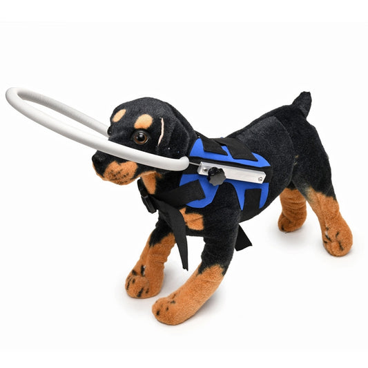 Dog Blindness Anti-Collision Ring Animal Protection Ring Cover Guide Ring, Specification: M(Blue) by bashfashion