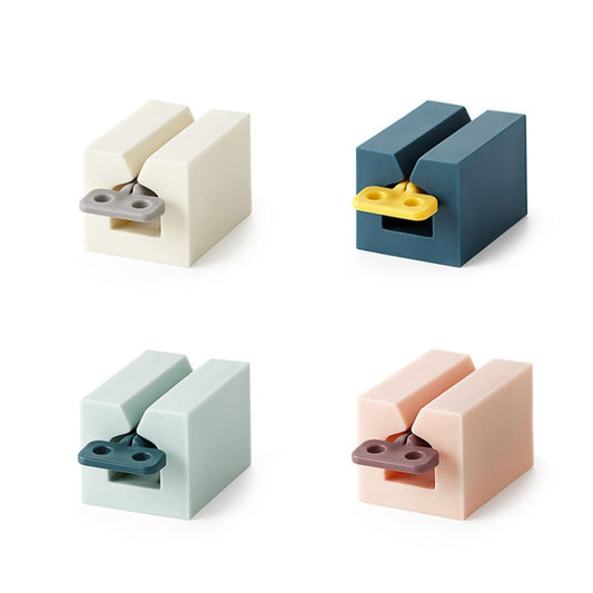 5 PCS TM19014 Lazy Toothpaste Squeezer Manual Toothpaste Extruder(Pink + Deep Pink) by bashfashion