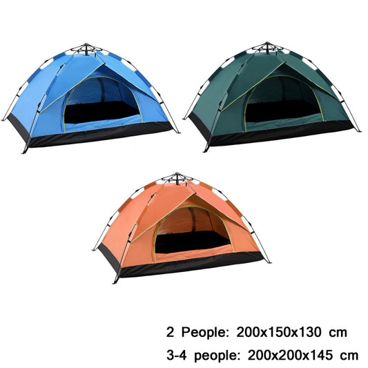 TC-014 Outdoor Beach Travel Camping Automatic Spring Multi-Person Tent For 2 People(Green) by bashfashion