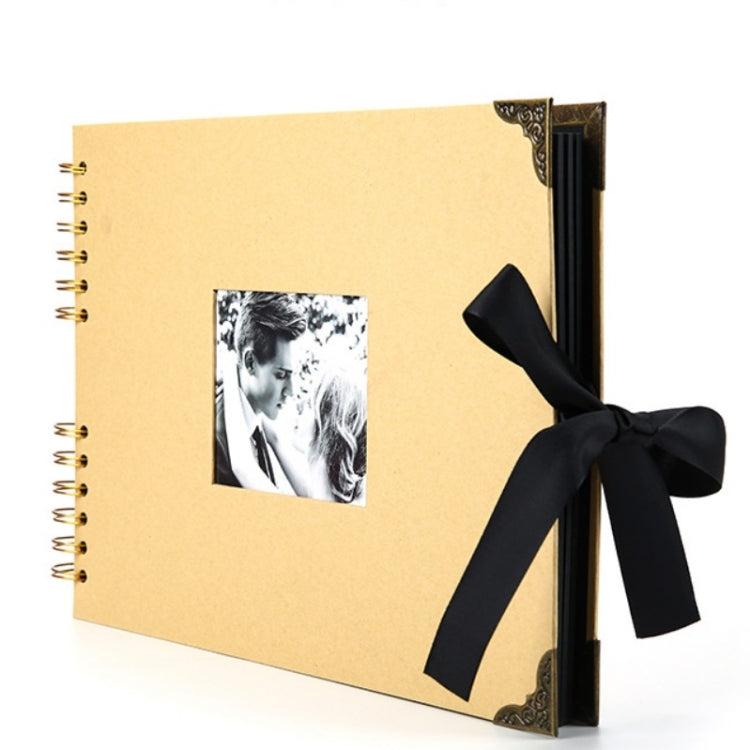 DIY Hand-Adhesive Horizontal Photo Album Specification: Black by bashfashion