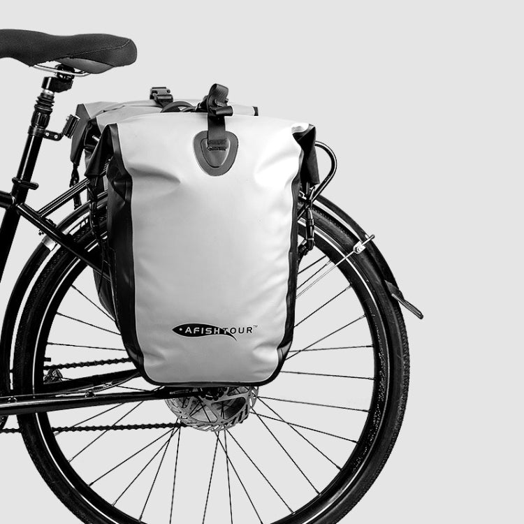 AFISHTOUR FB2039 Outdoor Sports Waterproof Bicycle Bag Large Capacity Cycling Bag, Size: 15L(Yellow) by AFISHTOUR