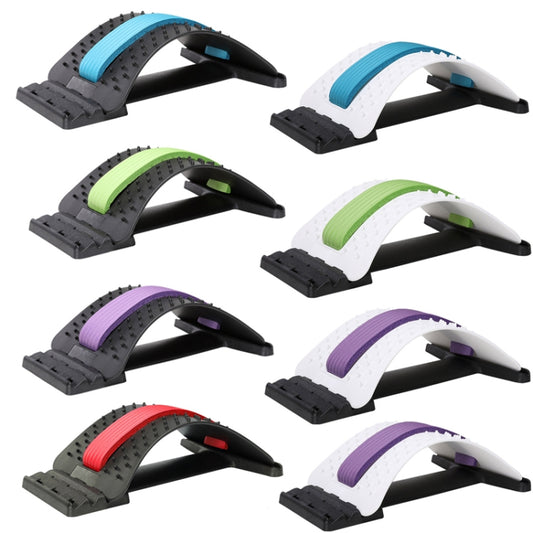 Lumbar Disc Stretcher Spine Orthosis(Black Blue) by bashfashion