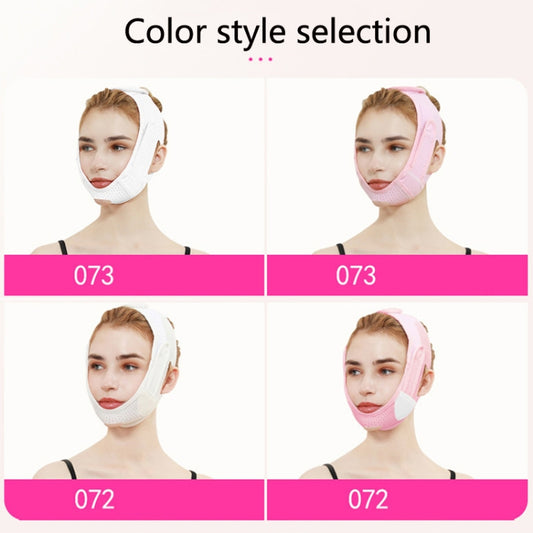 V Face Sleep Bandage Facial Firming Lifting Mask(072 Pink) by bashfashion