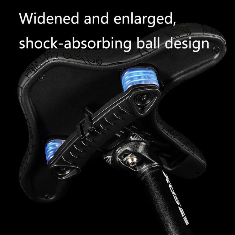 WEST BIKING YP0801122 Bicycle Mountain Bike Large Cushion Leisure And Comfortable Bicycle Saddle(Line Swallow) by WEST BIKING