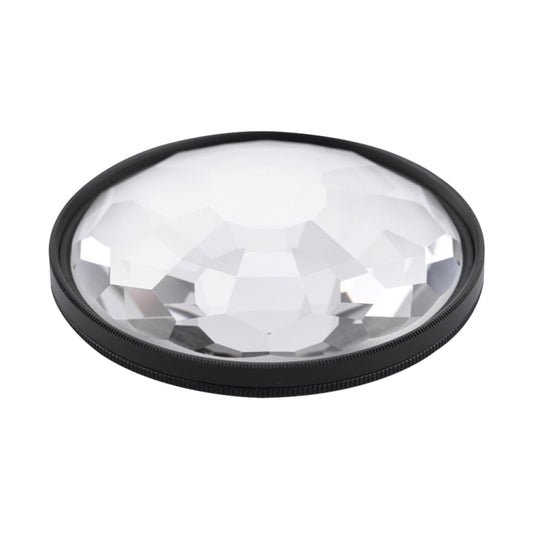 77mm 77mm Kaleidoscope Prism Foreground Blur Camera Glass Filter Lens by bashfashion
