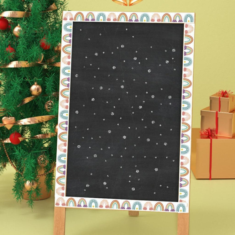 CM2107018 Border Sticker Blackboard Rainbow Sticker Bohemian Sticker, Size: 20mx7.6cm by bashfashion