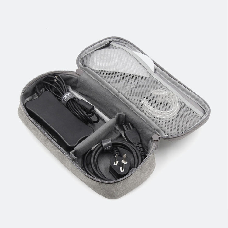 Baona BN-B002 Laptop Power Cable Digital Storage Bag Charger Accessories Storage Bag(Gray) by bashfashion