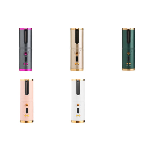 Portable USB Charging Wireless Curler Lazy Automatic Curling Rod(Patented Gray) by bashfashion