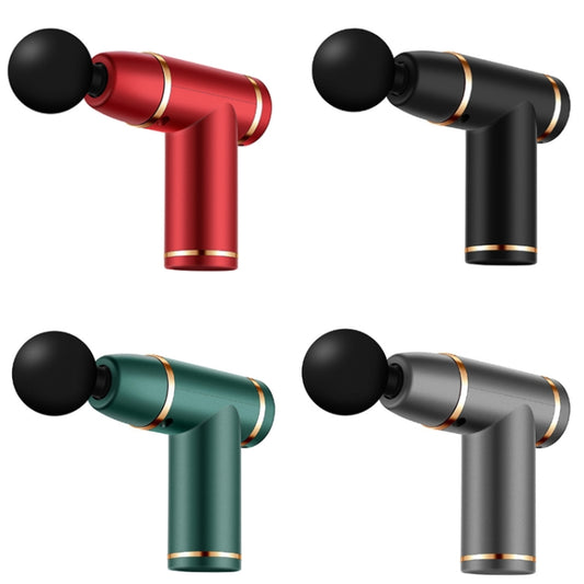 Mini Fascia Massager Pulse Micro-Current Physiotherapy Muscle Cervical Spine Massage Equipment Specification: Button version(168 Green) by bashfashion