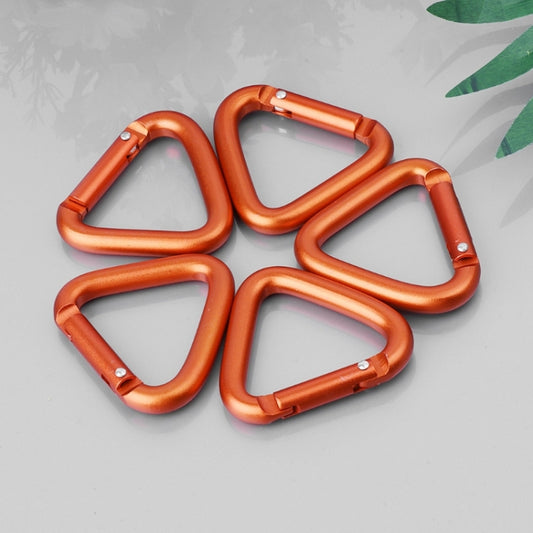 2PCS Triangle Carabiner Outdoor Camping Hiking Keychain Snap Clip Hook Kettle Buckle Carabiner Accessories by BAICHAOLI